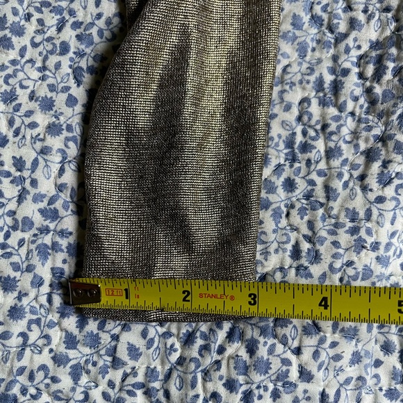 MICHAEL Michael Kors Metallic Gold Shimmer Cold-Shoulder Top, Sz PS NWT - Picture 8 of 14